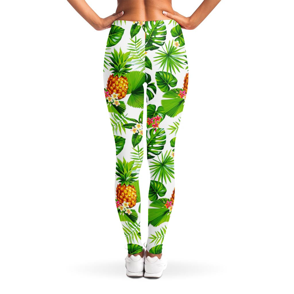 Aloha Hawaiian Pineapple Pattern Print Women's Leggings