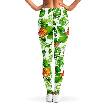 Aloha Hawaiian Pineapple Pattern Print Women's Leggings