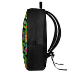 Aloha Hawaiian Tropical Pattern Print 17 Inch Backpack