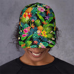 Aloha Hawaiian Tropical Pattern Print Baseball Cap