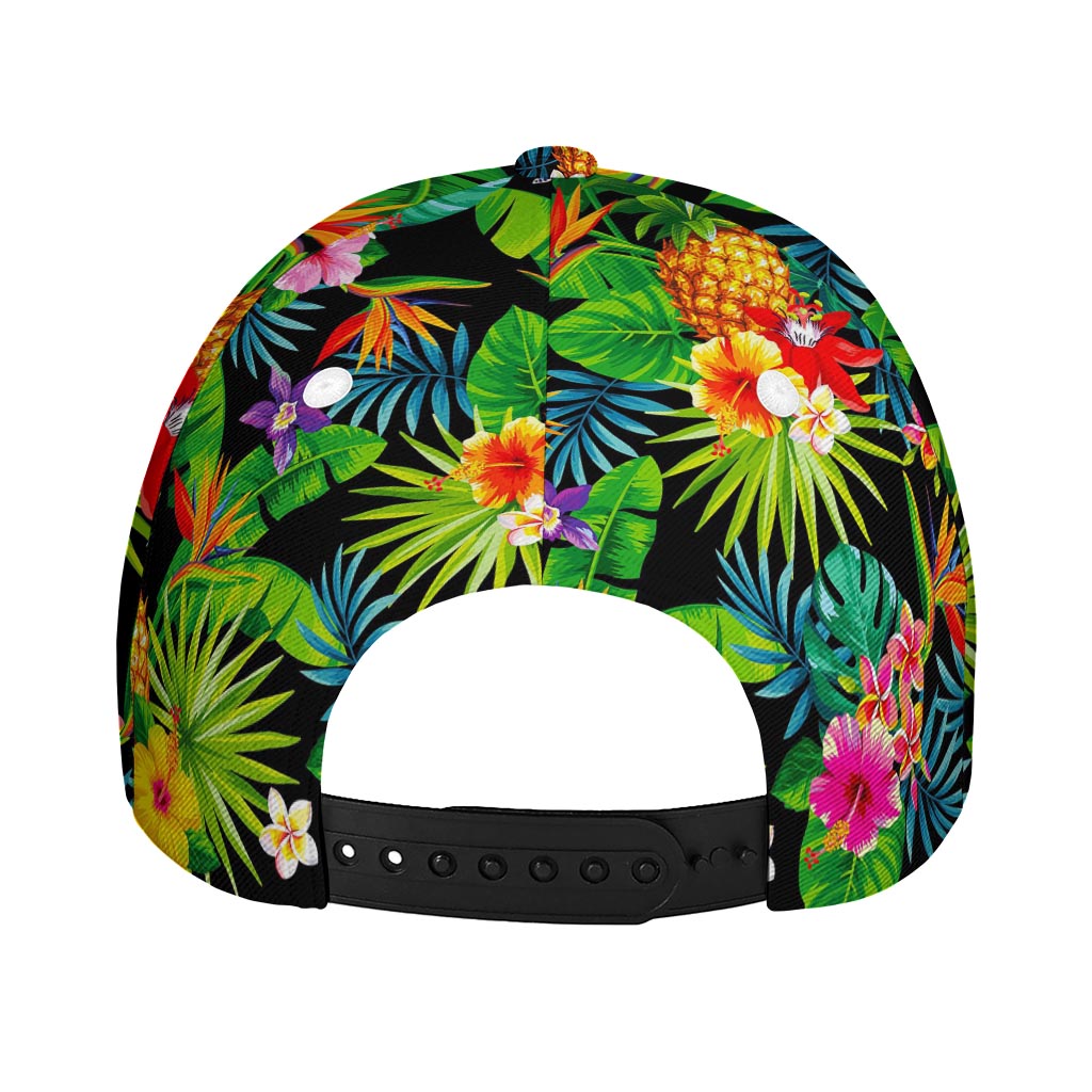 Aloha Hawaiian Tropical Pattern Print Baseball Cap