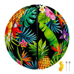 Aloha Hawaiian Tropical Pattern Print Basketball
