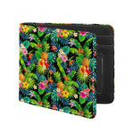 Aloha Hawaiian Tropical Pattern Print Bifold Wallet