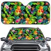 Aloha Hawaiian Tropical Pattern Print Car Windshield Sun Shade