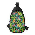 Aloha Hawaiian Tropical Pattern Print Chest Bag