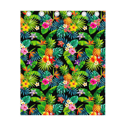 Aloha Hawaiian Tropical Pattern Print Curtain