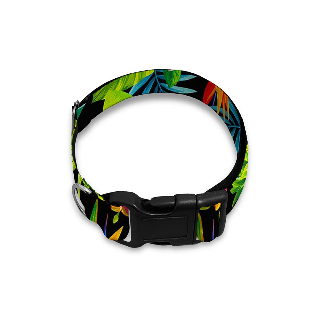 Aloha Hawaiian Tropical Pattern Print Dog Collar
