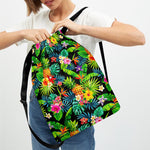 Aloha Hawaiian Tropical Pattern Print Drawstring Backpack