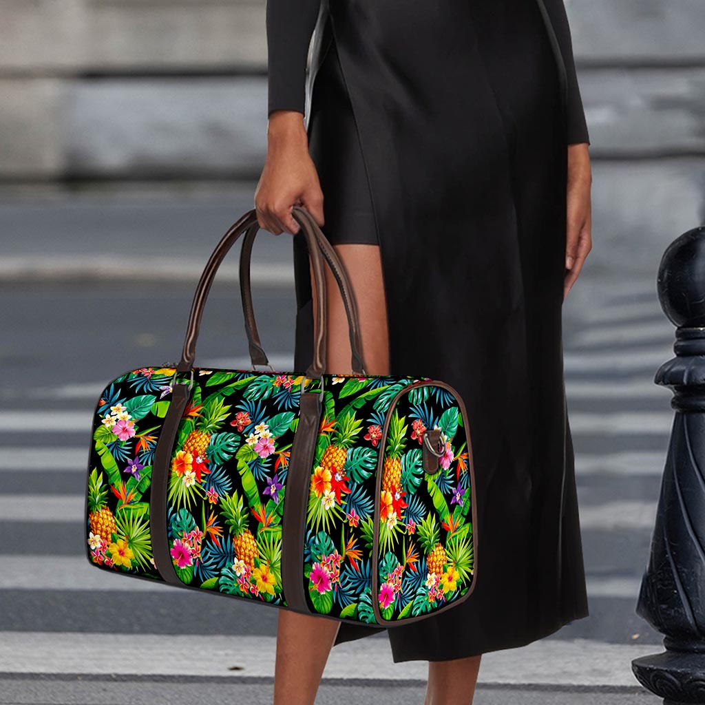 Aloha Hawaiian Tropical Pattern Print Duffle Bag