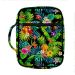 Aloha Hawaiian Tropical Pattern Print Front Pocket Bible Bag