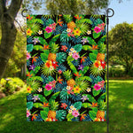 Aloha Hawaiian Tropical Pattern Print Garden Flag