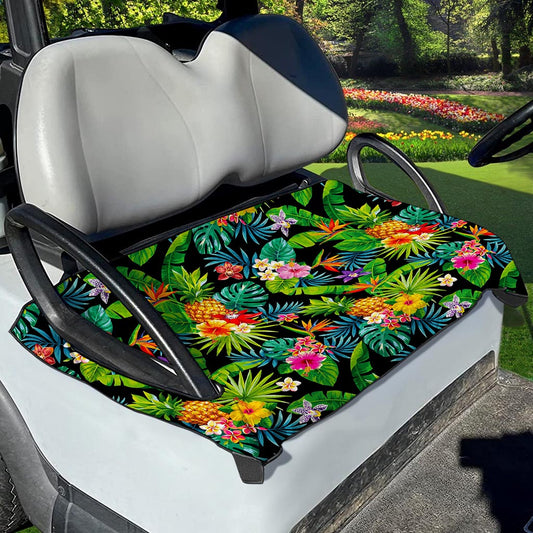 Aloha Hawaiian Tropical Pattern Print Golf Cart Seat Cover