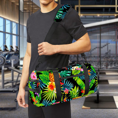 Aloha Hawaiian Tropical Pattern Print Gym Bag