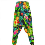 Aloha Hawaiian Tropical Pattern Print Hammer Pants