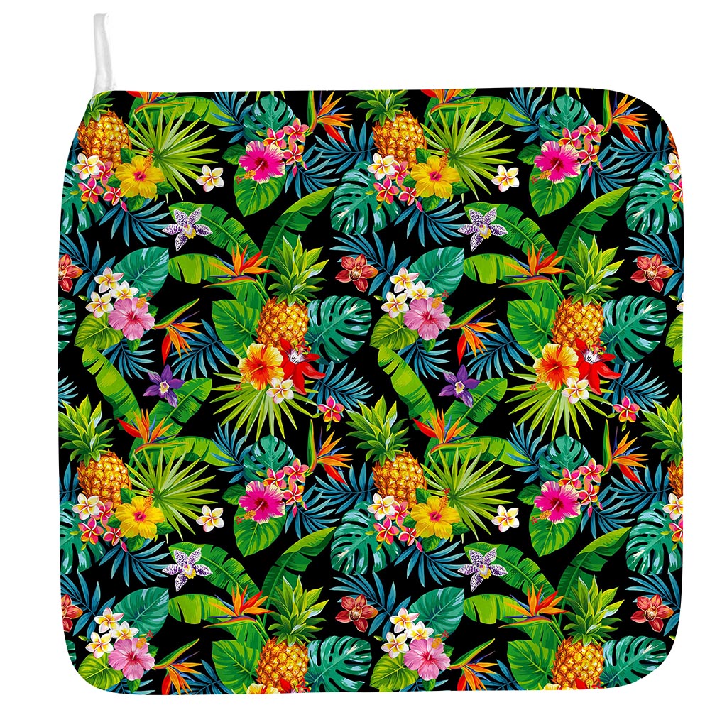 Aloha Hawaiian Tropical Pattern Print Hand Towel