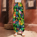 Aloha Hawaiian Tropical Pattern Print Harem Pants