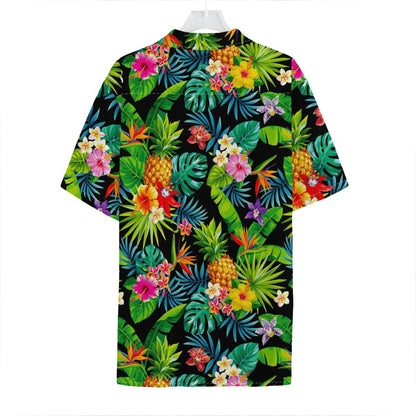Aloha Hawaiian Tropical Pattern Print Hawaiian Shirt