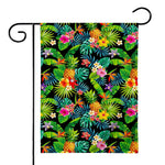 Aloha Hawaiian Tropical Pattern Print House Flag