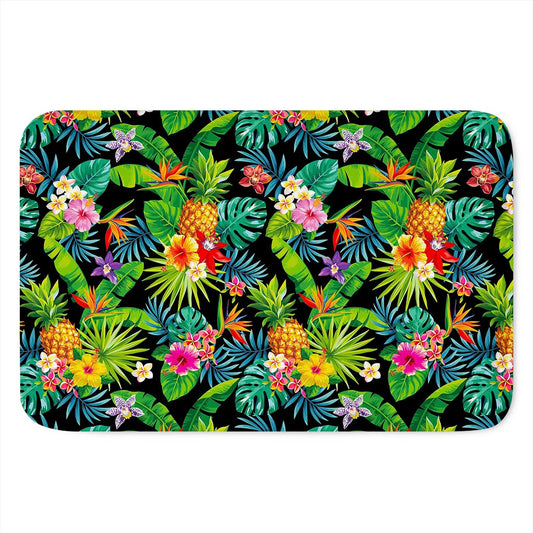 Aloha Hawaiian Tropical Pattern Print Indoor Door Mat