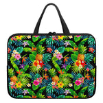 Aloha Hawaiian Tropical Pattern Print Laptop Sleeve With Handle