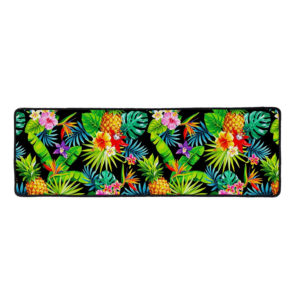 Aloha Hawaiian Tropical Pattern Print Long Kitchen Mat