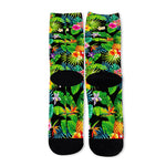 Aloha Hawaiian Tropical Pattern Print Long Socks