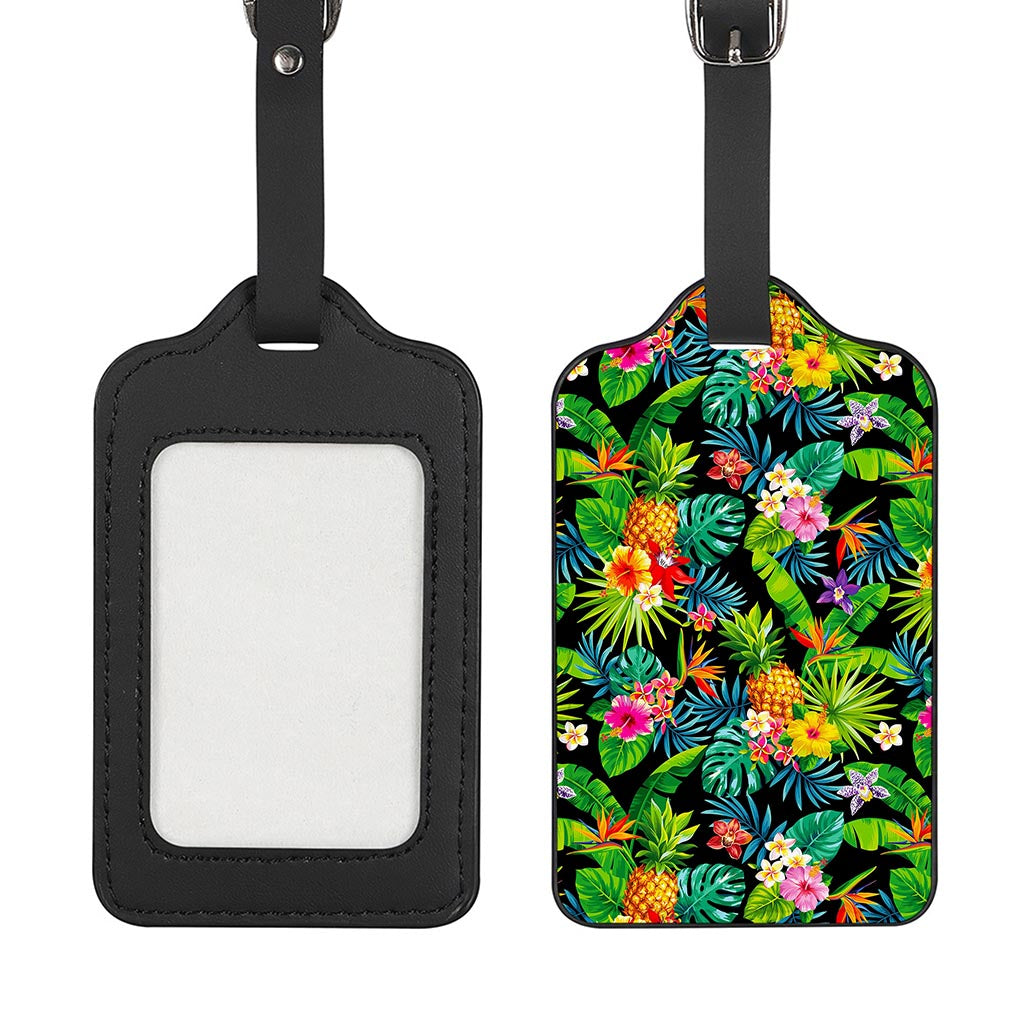 Aloha Hawaiian Tropical Pattern Print Luggage Tag