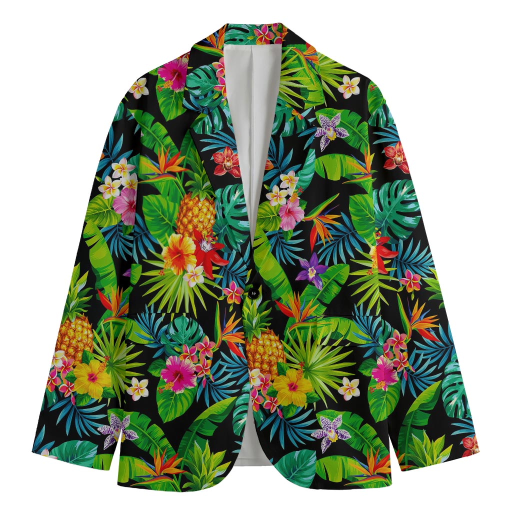 Aloha Hawaiian Tropical Pattern Print Men's Blazer