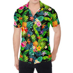 Aloha Hawaiian Tropical Pattern Print Men's Shirt