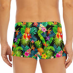 Aloha Hawaiian Tropical Pattern Print Men's Short Boxer Briefs
