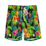 Aloha Hawaiian Tropical Pattern Print Men's Sports Shorts