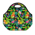Aloha Hawaiian Tropical Pattern Print Neoprene Lunch Bag