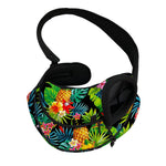 Aloha Hawaiian Tropical Pattern Print Pet Sling Carrier