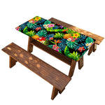 Aloha Hawaiian Tropical Pattern Print Picnic Table Cover