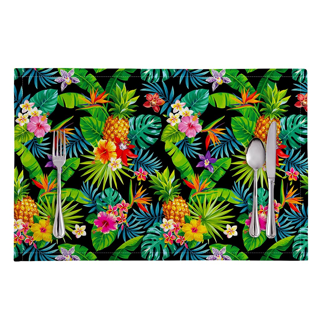 Aloha Hawaiian Tropical Pattern Print Placemat
