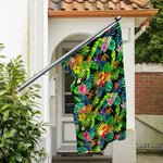Aloha Hawaiian Tropical Pattern Print Polyester Flag