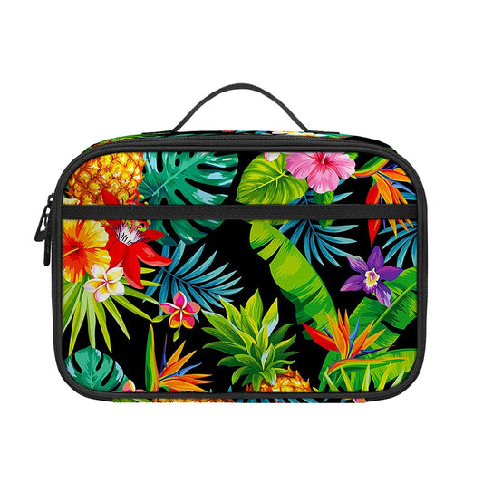 Aloha Hawaiian Tropical Pattern Print Portable Lunch Bag