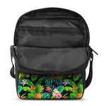 Aloha Hawaiian Tropical Pattern Print Rectangular Crossbody Bag