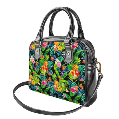 Aloha Hawaiian Tropical Pattern Print Shoulder Handbag