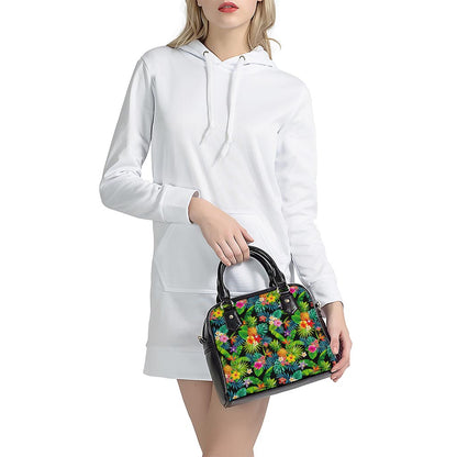 Aloha Hawaiian Tropical Pattern Print Shoulder Handbag