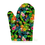 Aloha Hawaiian Tropical Pattern Print Single Oven Mitt