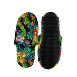 Aloha Hawaiian Tropical Pattern Print Slippers