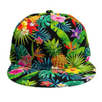 Aloha Hawaiian Tropical Pattern Print Snapback Cap