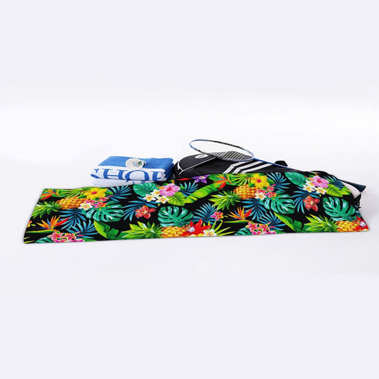 Aloha Hawaiian Tropical Pattern Print Sports Towel