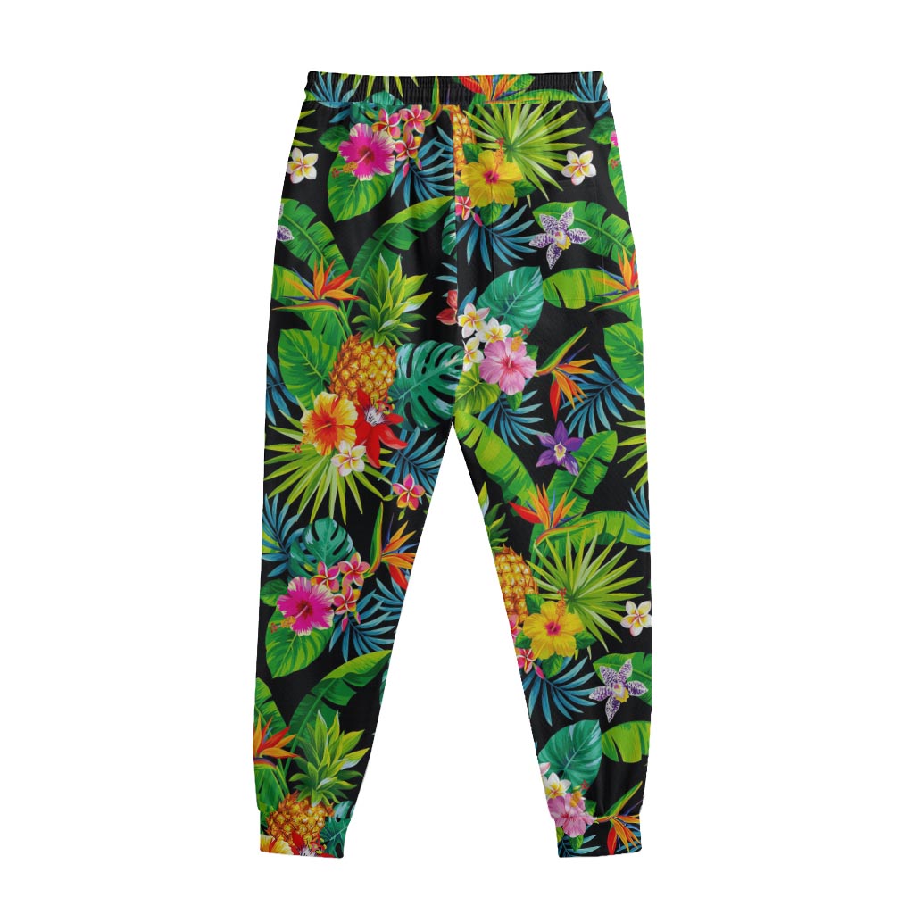 Aloha Hawaiian Tropical Pattern Print Sweatpants
