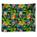 Aloha Hawaiian Tropical Pattern Print Tapestry