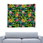 Aloha Hawaiian Tropical Pattern Print Tapestry