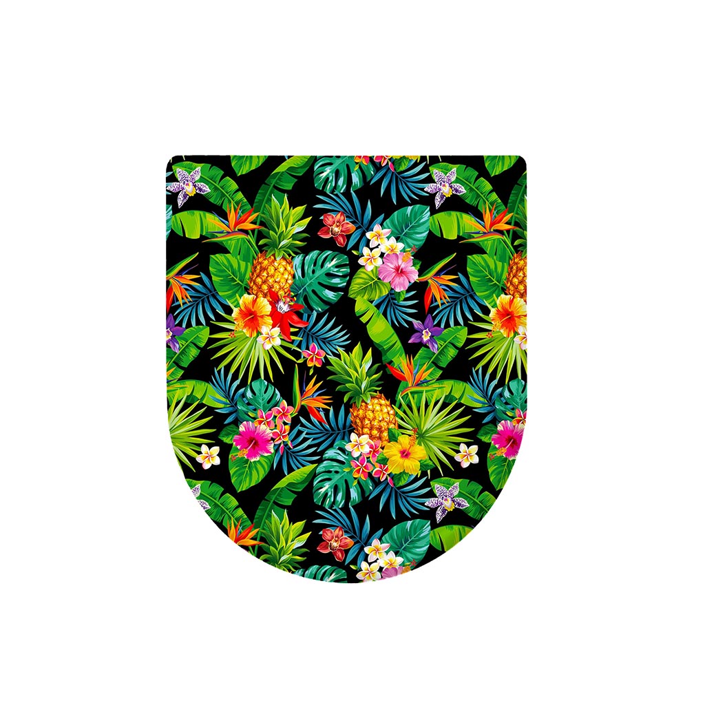 Aloha Hawaiian Tropical Pattern Print Toilet Lid Cover