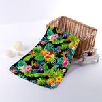Aloha Hawaiian Tropical Pattern Print Towel