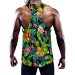 Aloha Hawaiian Tropical Pattern Print Training Tank Top
